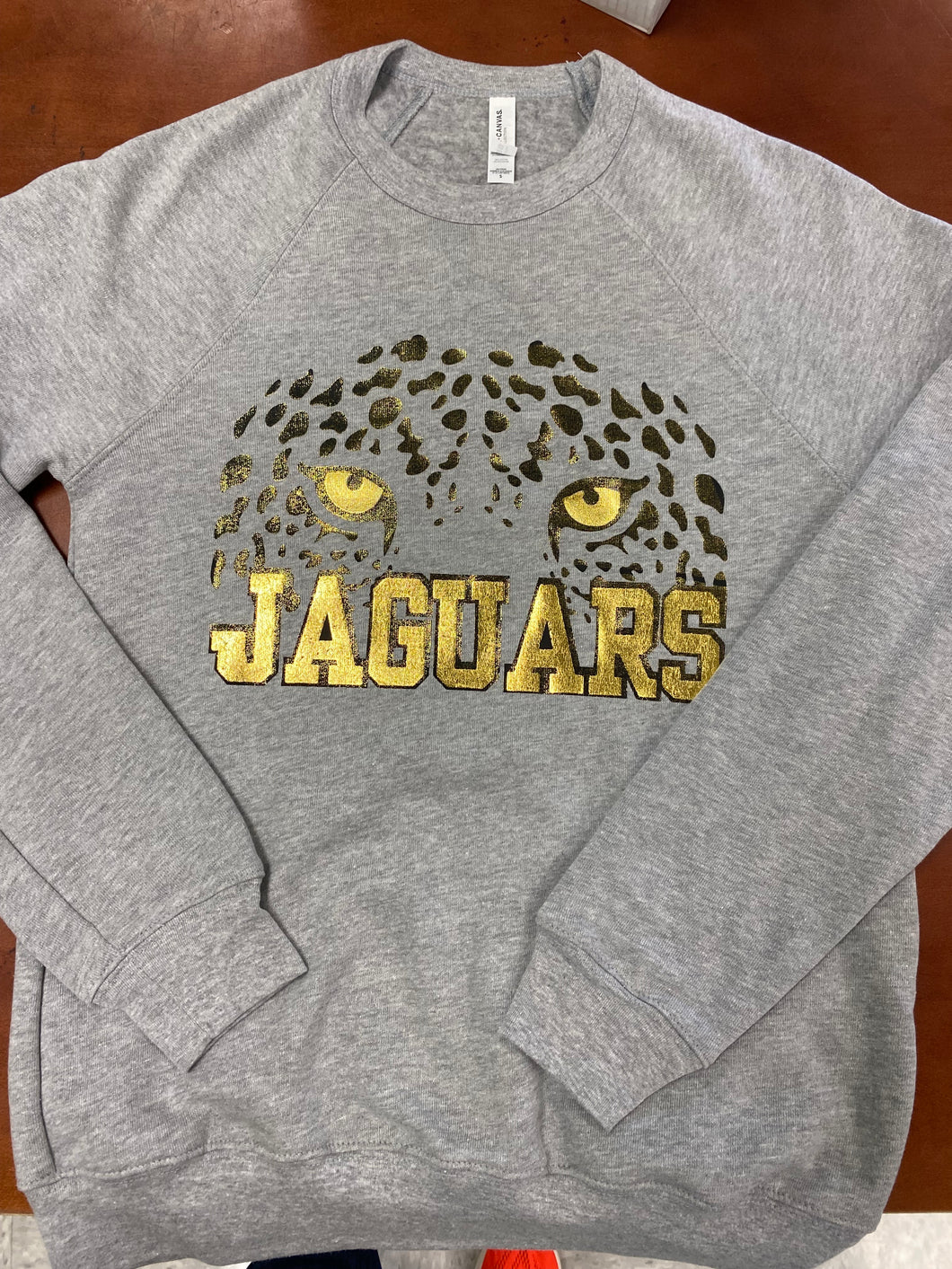 Gold Foil Jaguar Eyes